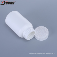 Medical White Black Capsule Containers Pill Bottle Pharmaceutical Plastic Pill Bottle
